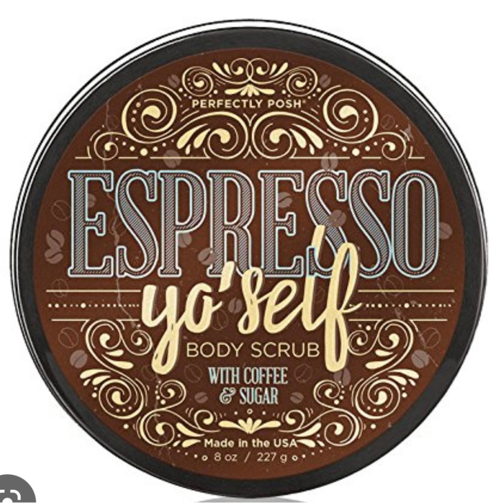 Unopened Perfectly Posh Espresso Yo’Self Body Scrub (8 oz)